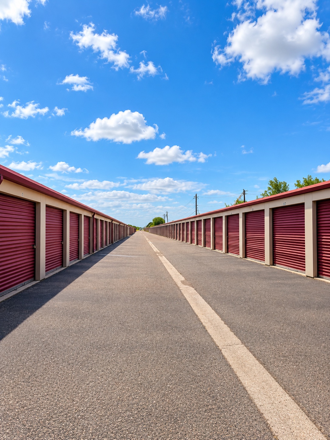 Cubic Walls Storage Units – Monte Cristo Drive-up self storage units at Cubic Walls Storage on Monte Cristo Road in Edinburg, Texas